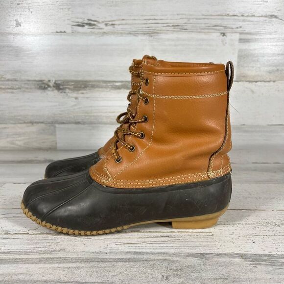 Women's Unlined Maine Hunting Shoe Duck Boots‎ Size 8 - Picture 2 of 8